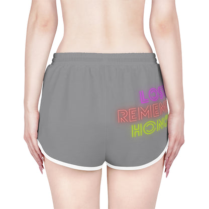 Women's Relaxed Shorts: Wolves Grey