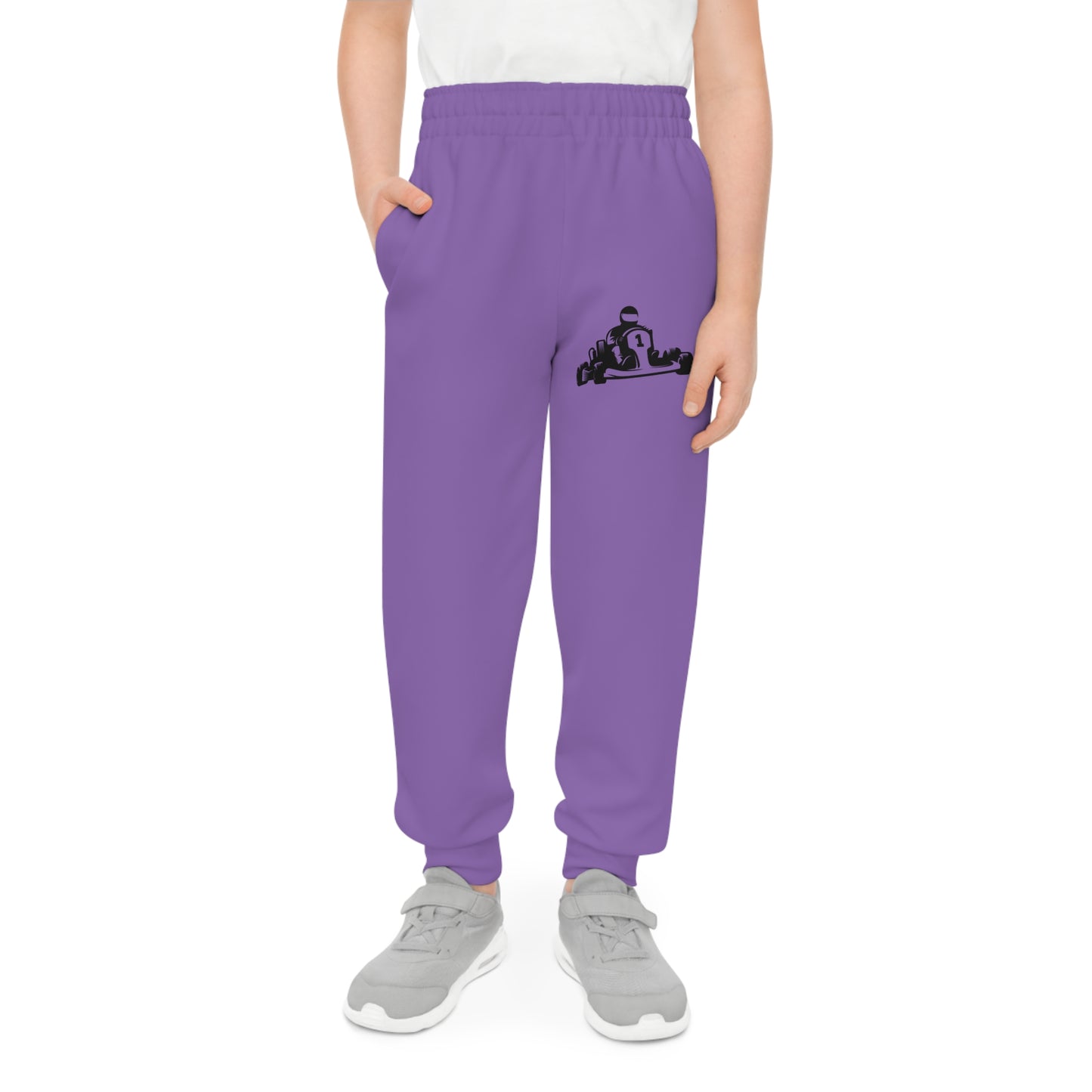 Youth Joggers: Racing Lite Purple