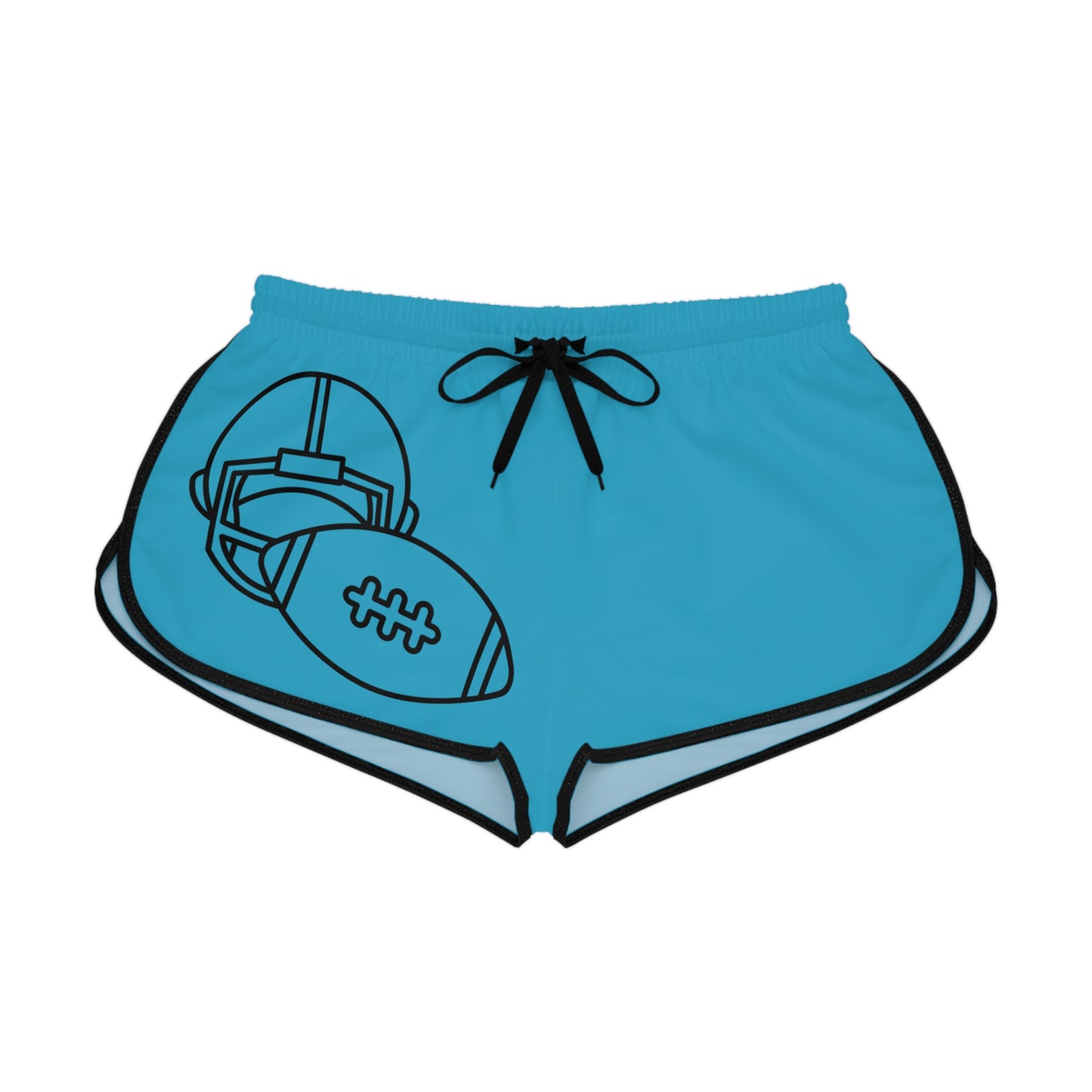 Women's Relaxed Shorts: Football Turquoise