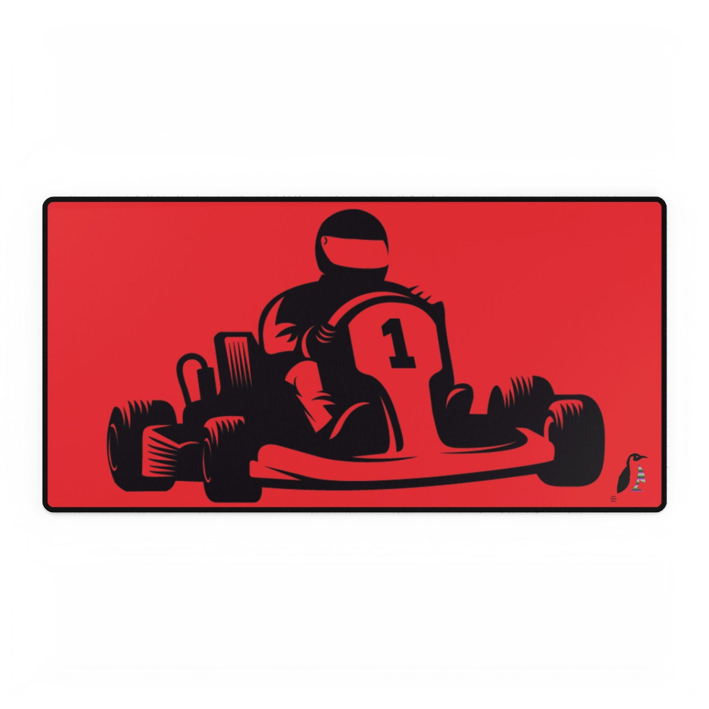 Desk Mats: Racing Red