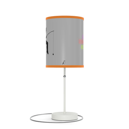 Lamp on a Stand, US|CA plug: Fishing Lite Grey