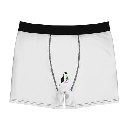 Men's Boxer Briefs: Gaming White