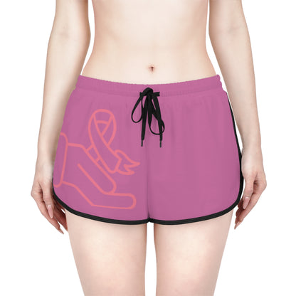 Women's Relaxed Shorts: Fight Cancer Lite Pink