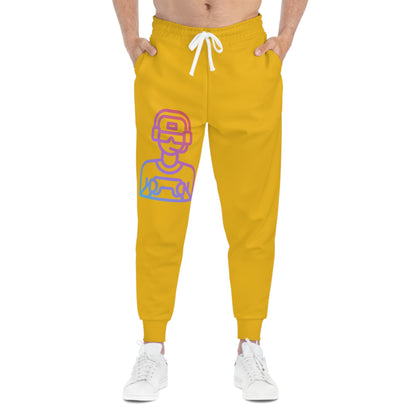 Athletic Joggers: Gaming Yellow