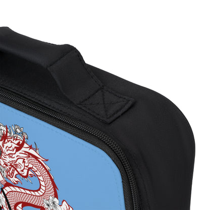 Lunch Bag: Dragons Lite Blue