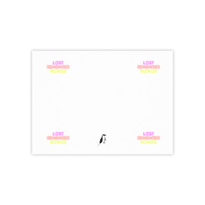 Post-it® Note Pads: Lost Remember Honor White