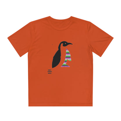 Youth Competitor Tee #1 : Crazy Penguin World Logo