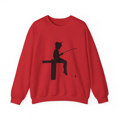 Heavy Blend™ Crewneck Sweatshirt: Fishing #2