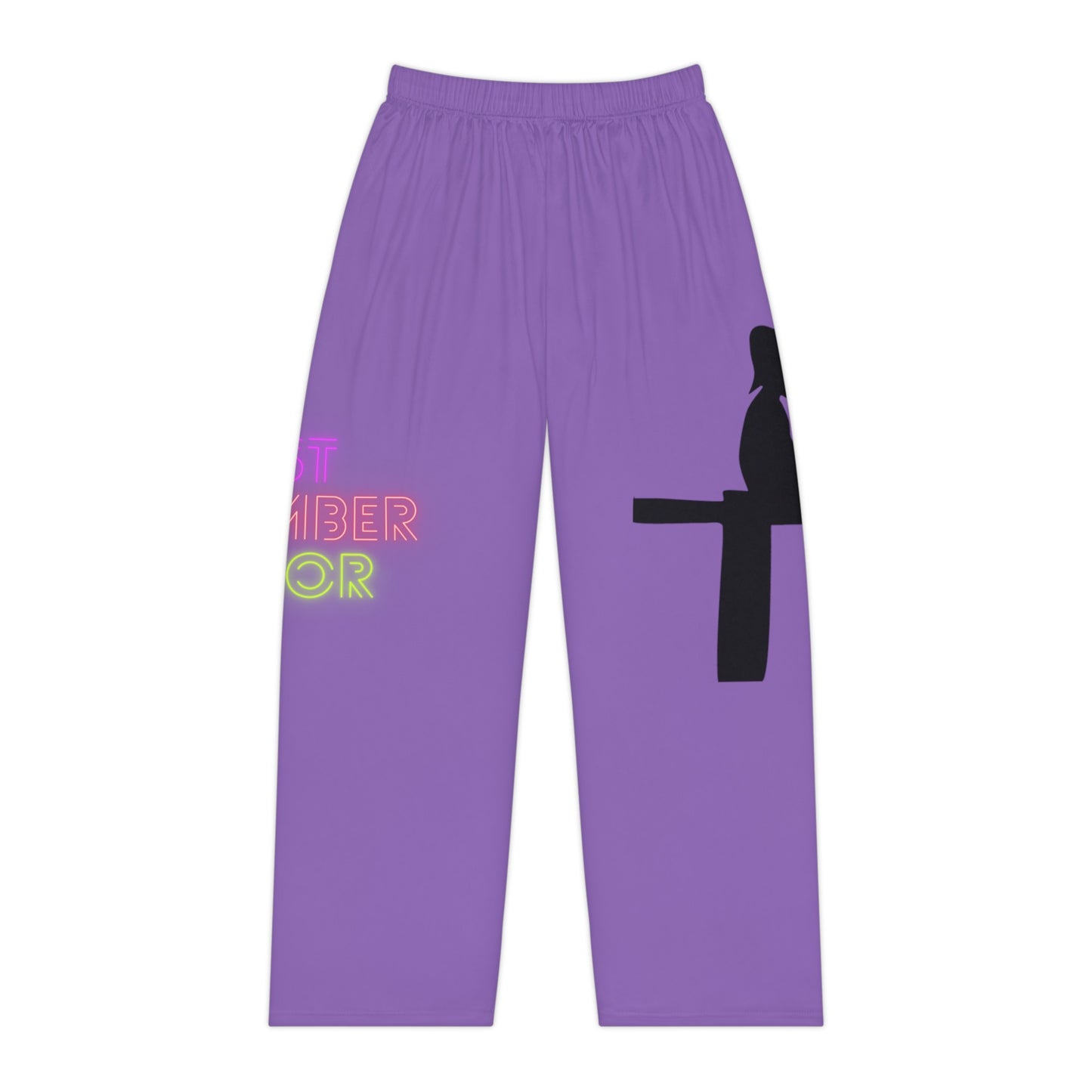 Women's Pajama Pants: Fishing Lite Purple