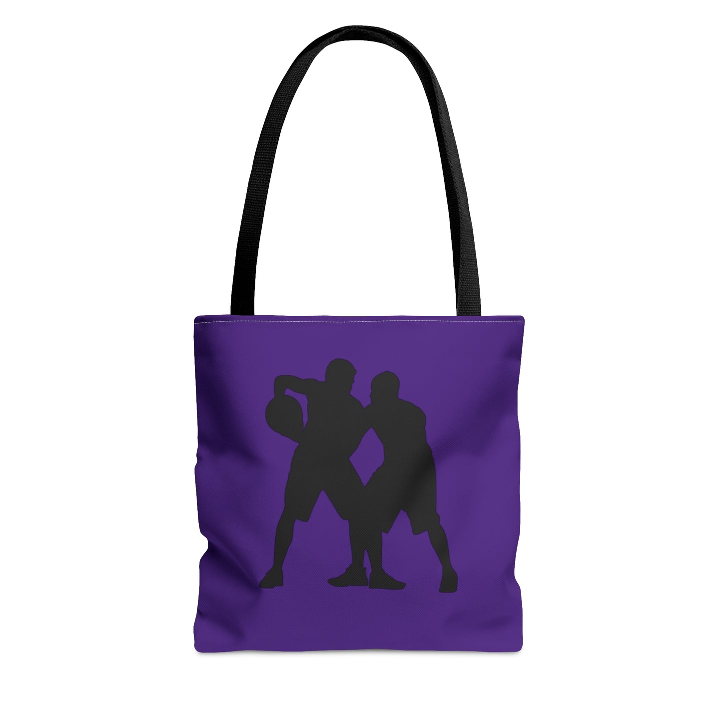 Tote Bag: Basketball Purple