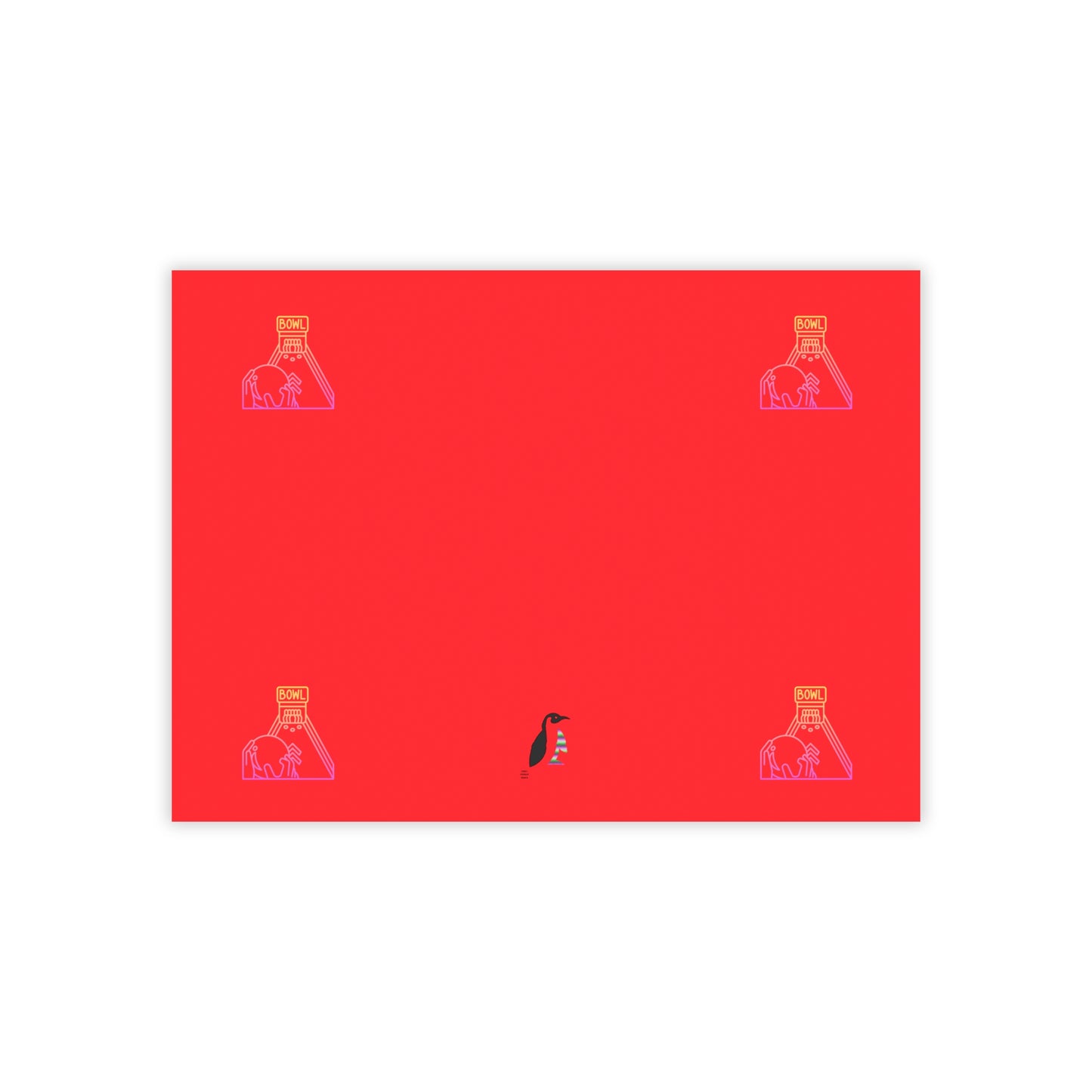 Post-it® Note Pads: Bowling Red