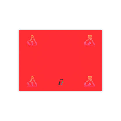 Post-it® Note Pads: Bowling Red