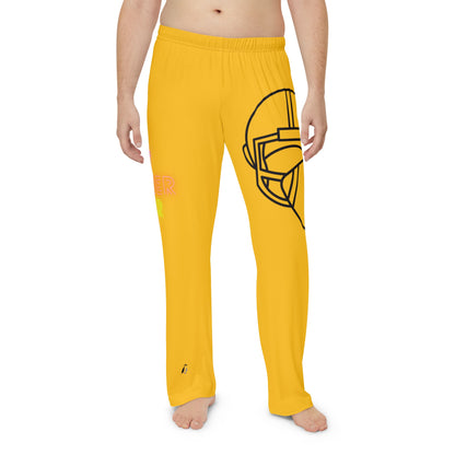 Panlalaking Pajama na Pantalon: Football Yellow 