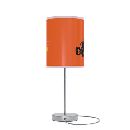 Lamp on a Stand, US|CA plug: Racing Orange