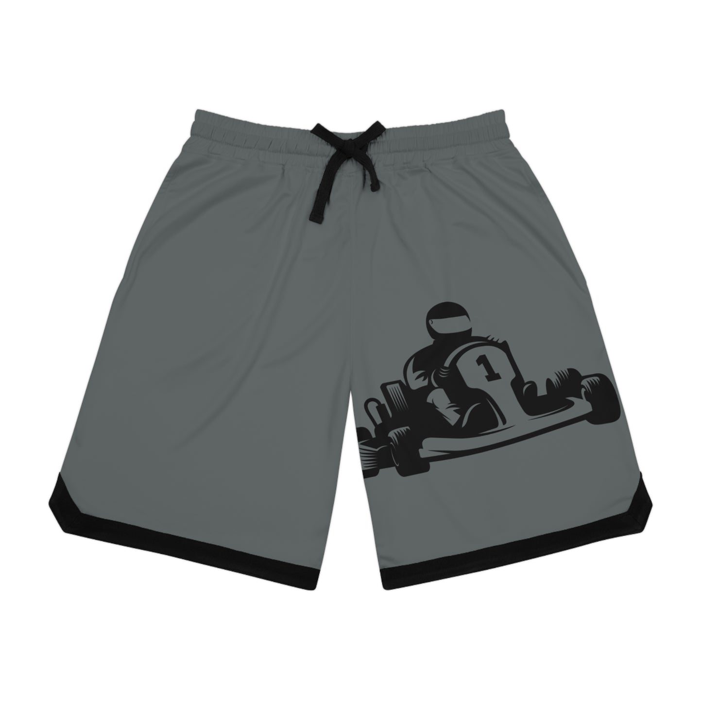 Basketball Rib Shorts: Racing Dark Grey