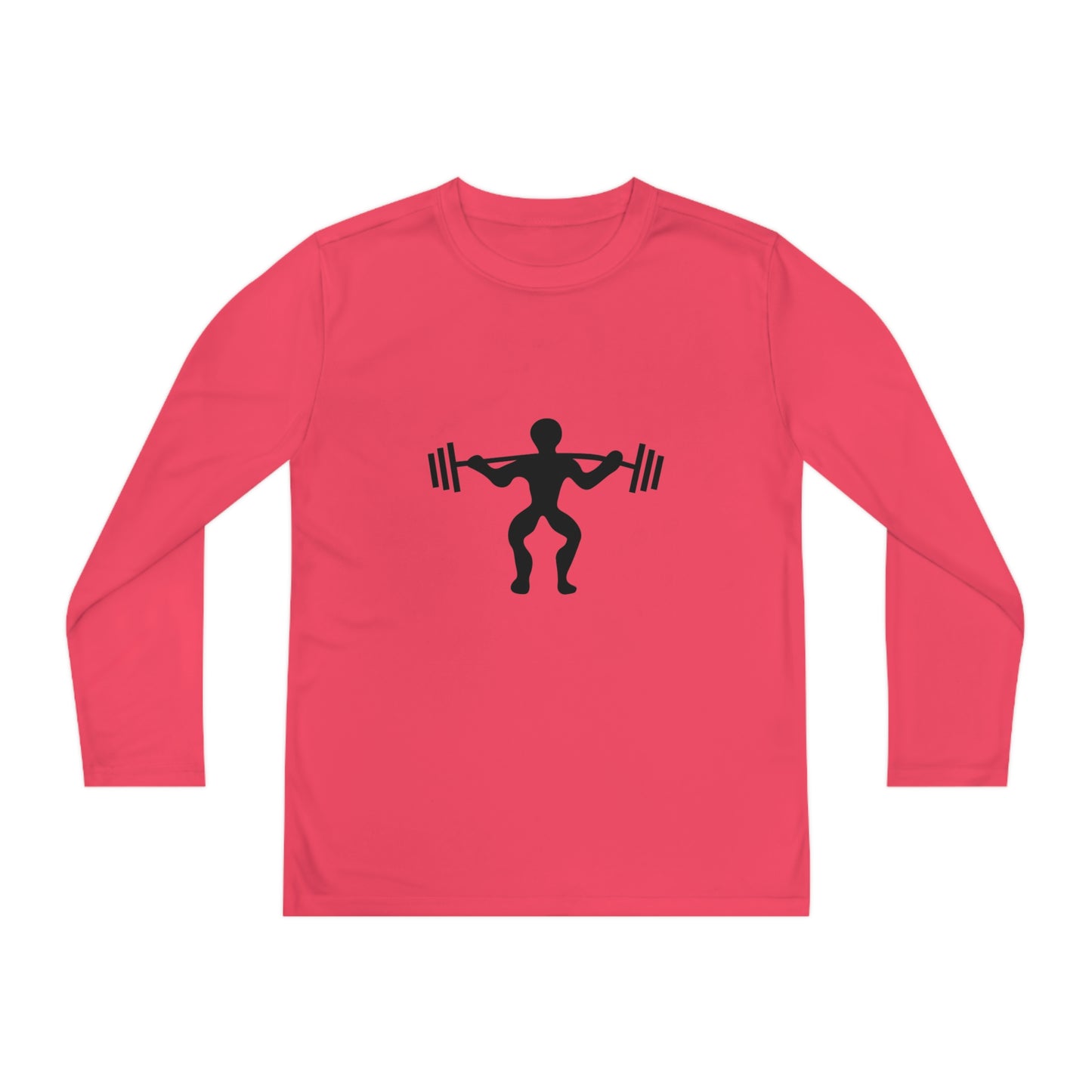 Youth Long Sleeve Competitor Tee: Weightlifting 