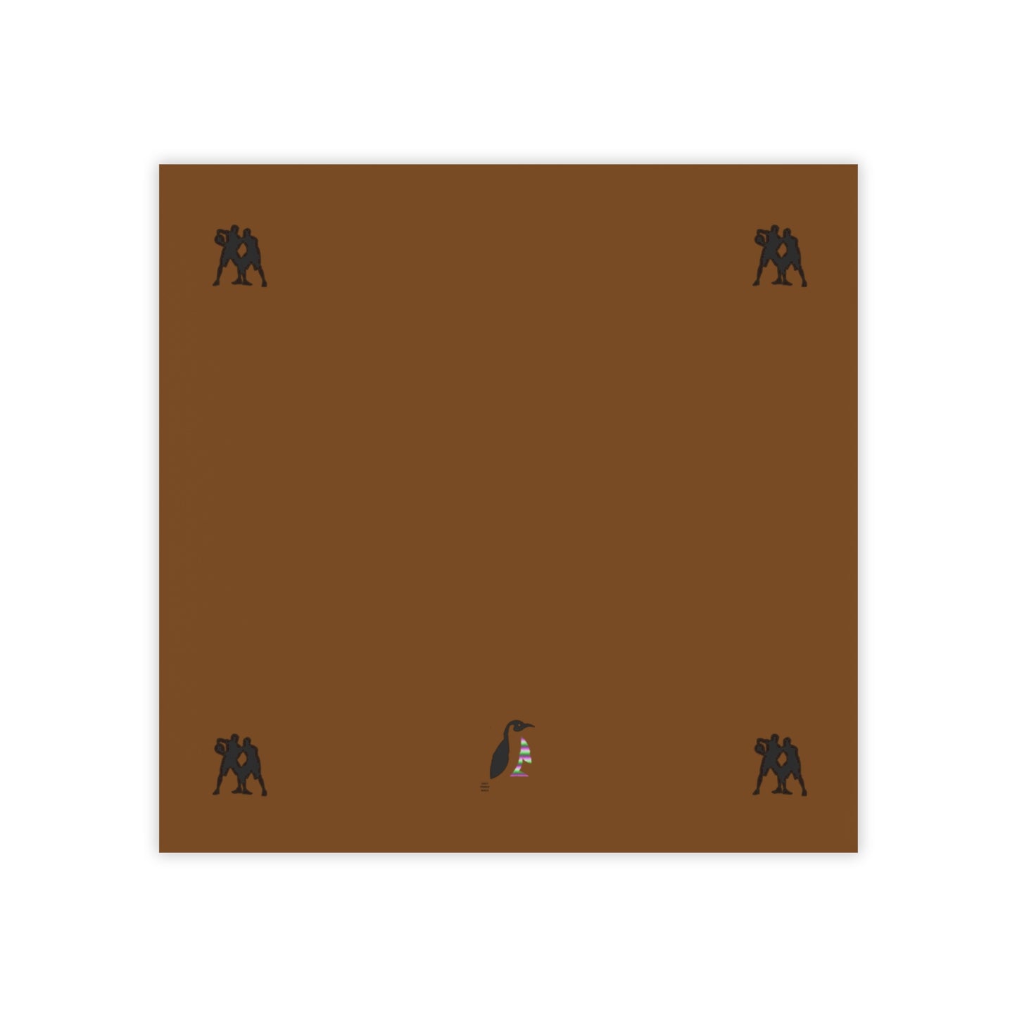 Post-it® Note Pads: Basketball Brown