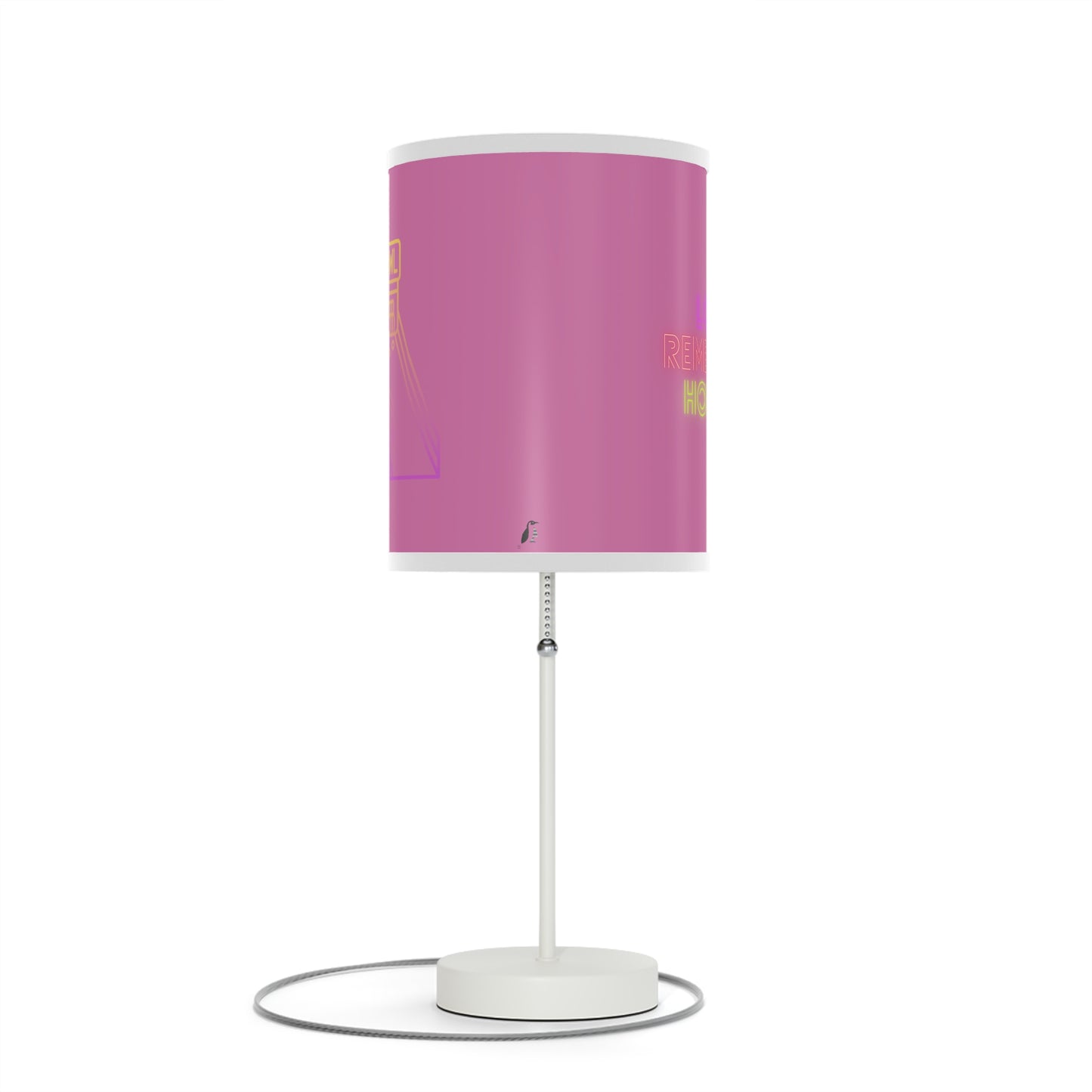 Lamp on a Stand, US|CA plug: Bowling Lite Pink