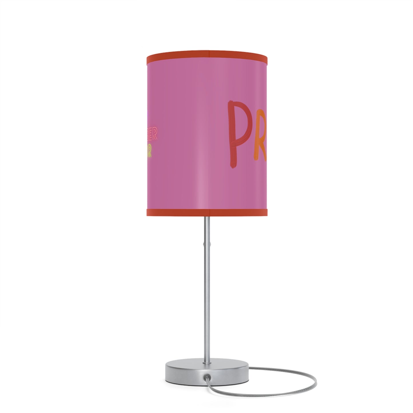 Lamp on a Stand, US|CA plug: LGBTQ Pride Lite Pink