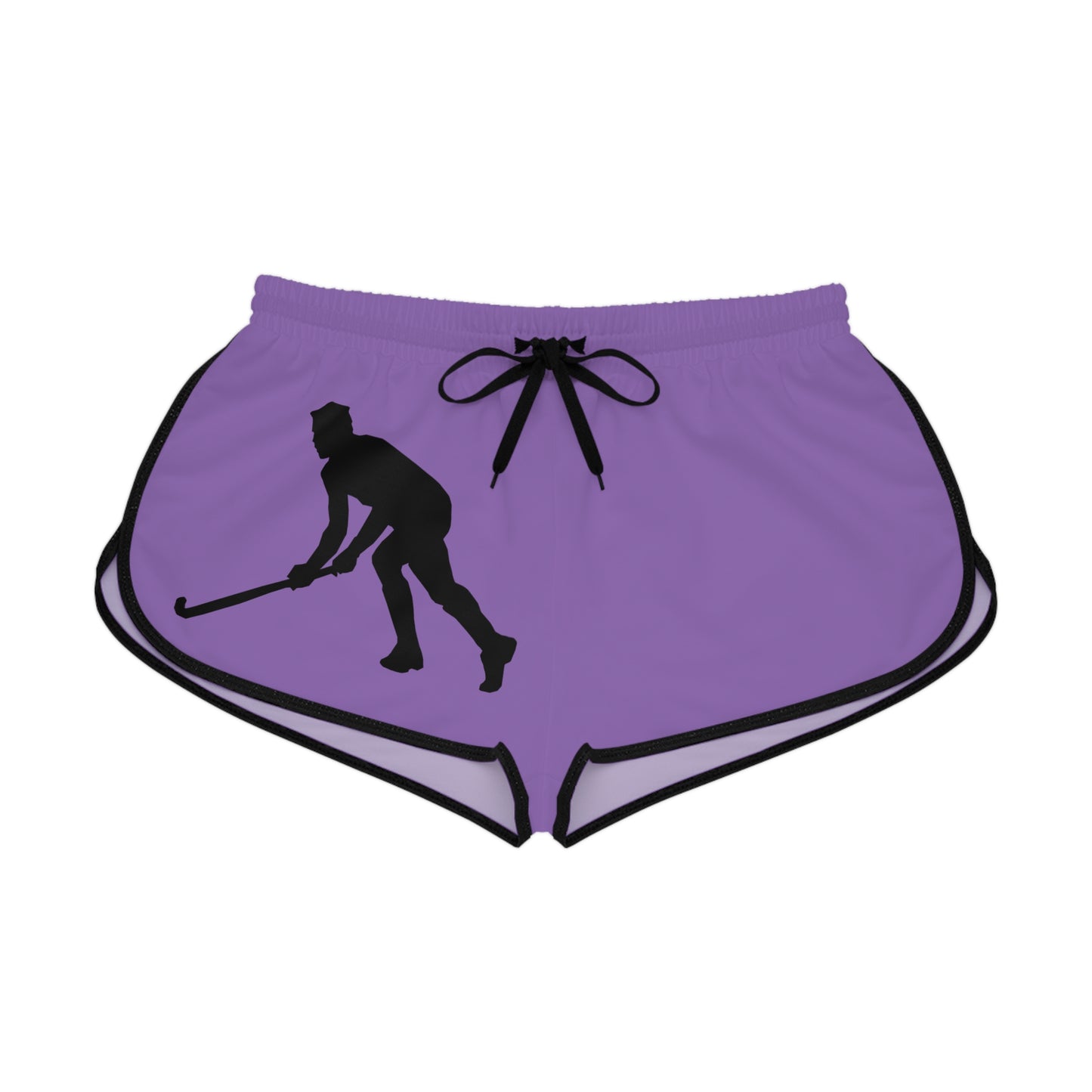 Women's Relaxed Shorts: Hockey Lite Purple