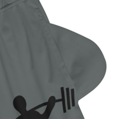 Basketball Rib Shorts: Weightlifting Dark Grey