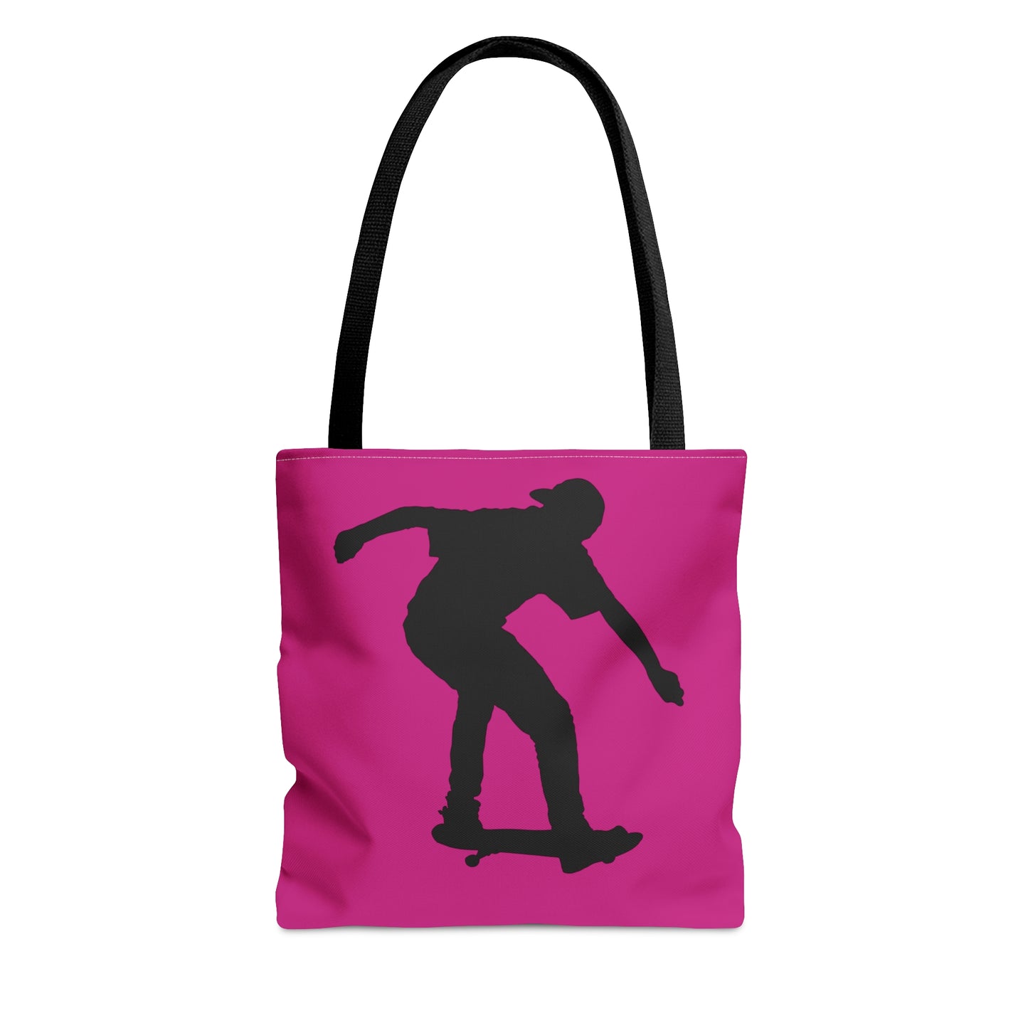 Tote Bag: Skateboarding Pink