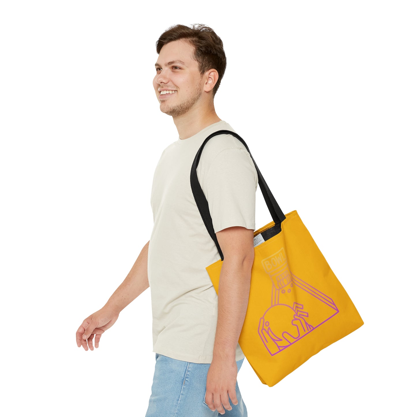 Tote Bag: Bowling Yellow