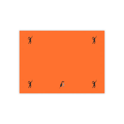 Post-it® Note Pads: Tennis Orange