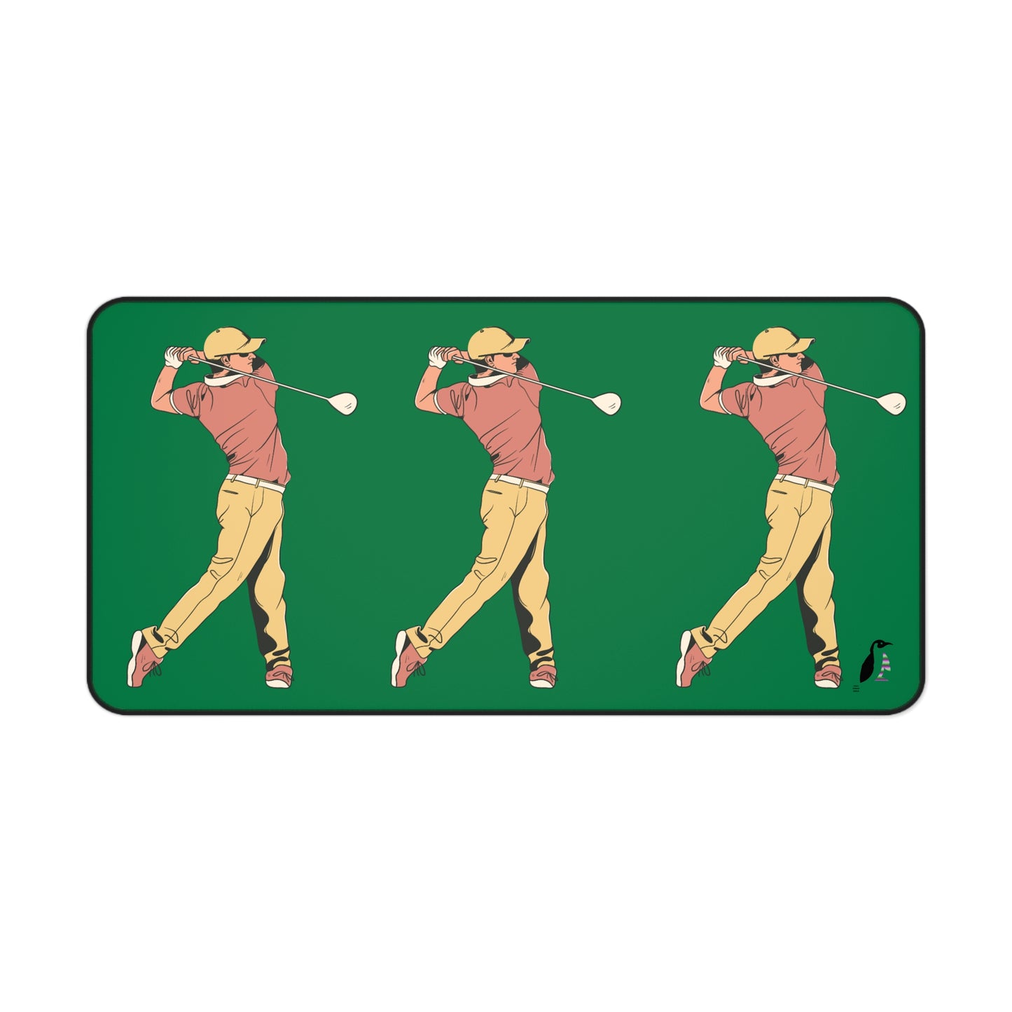 Desk Mat: Golf Dark Green