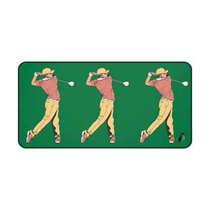 Desk Mat: Golf Dark Green