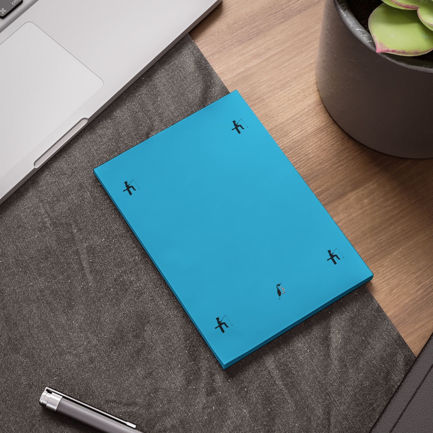 Post-it® Note Pads: Fishing Turquoise