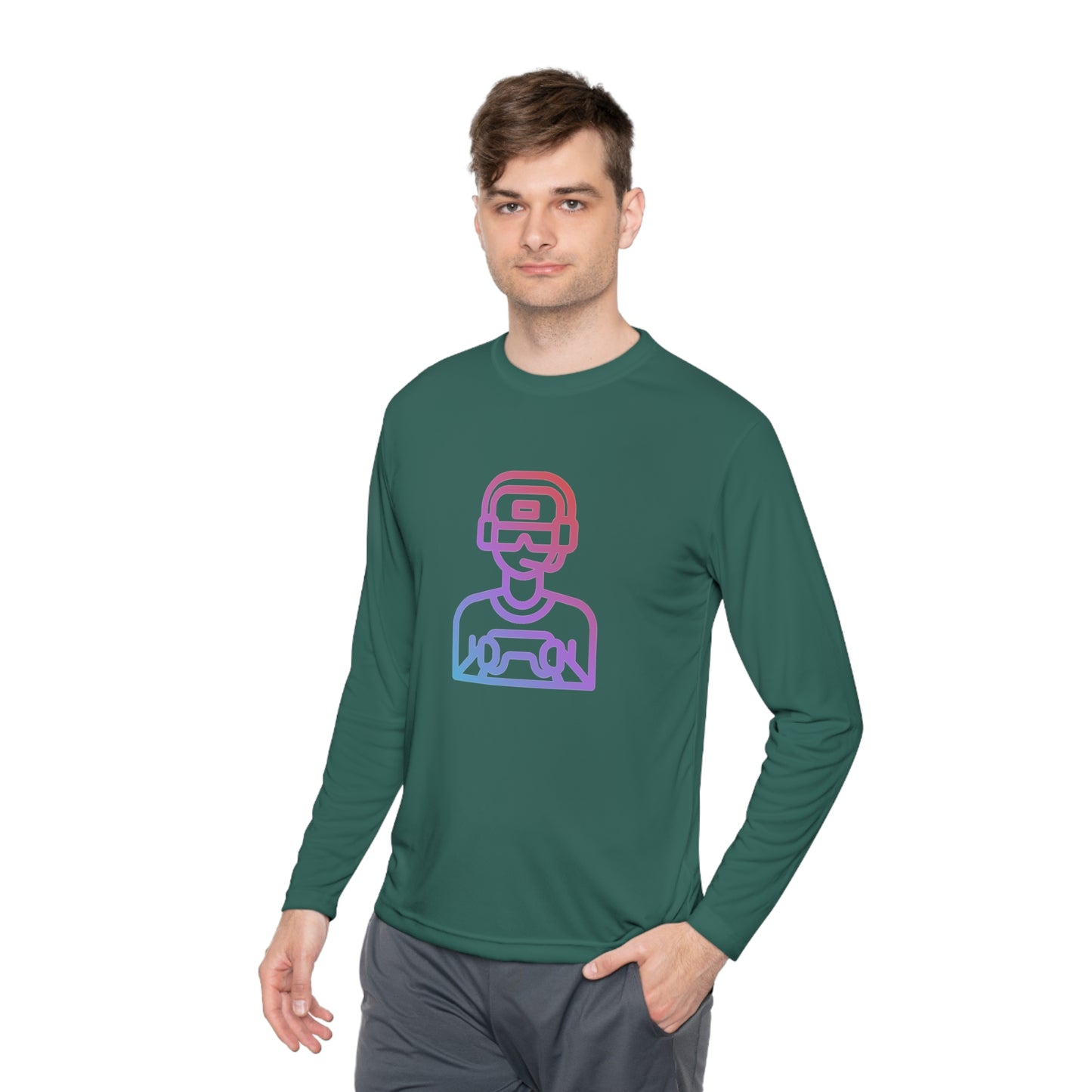 Lightweight Long Sleeve Tee: Gaming #2