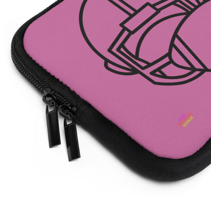 Laptop Sleeve: Football Lite Pink