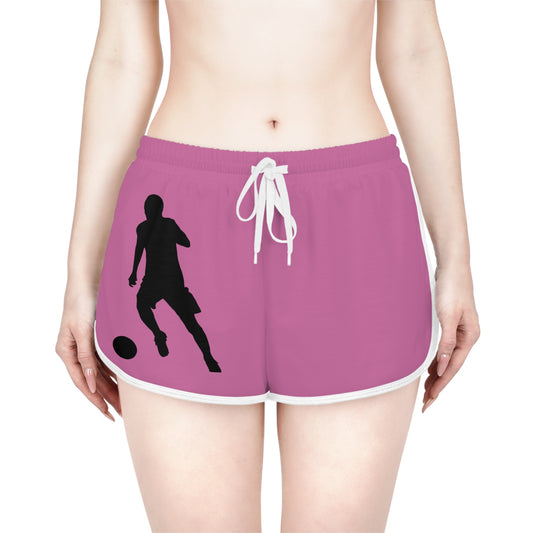 Women's Relaxed Shorts: Soccer Lite Pink