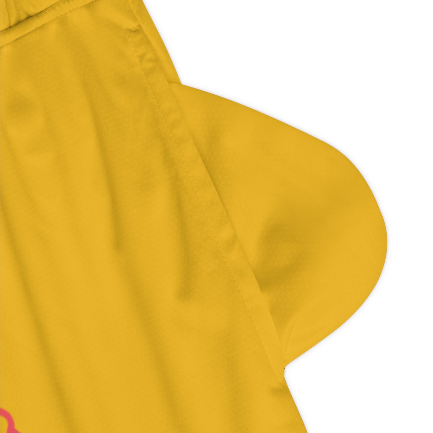 Basketball Rib Shorts: Music Yellow