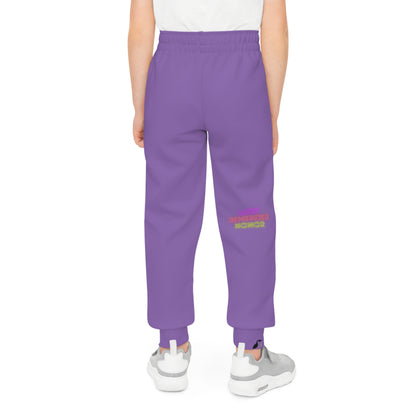 Youth Joggers: Dragons Lite Purple