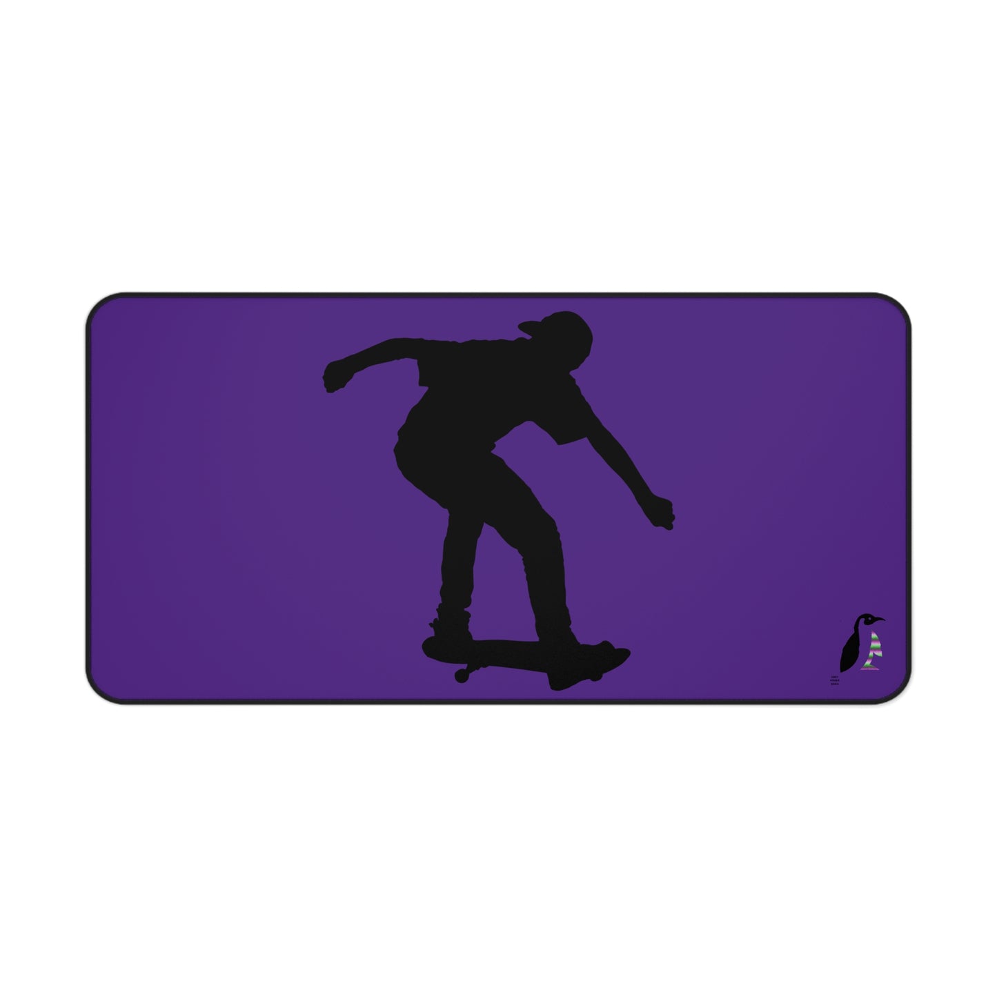 Desk Mat: Skateboarding Purple