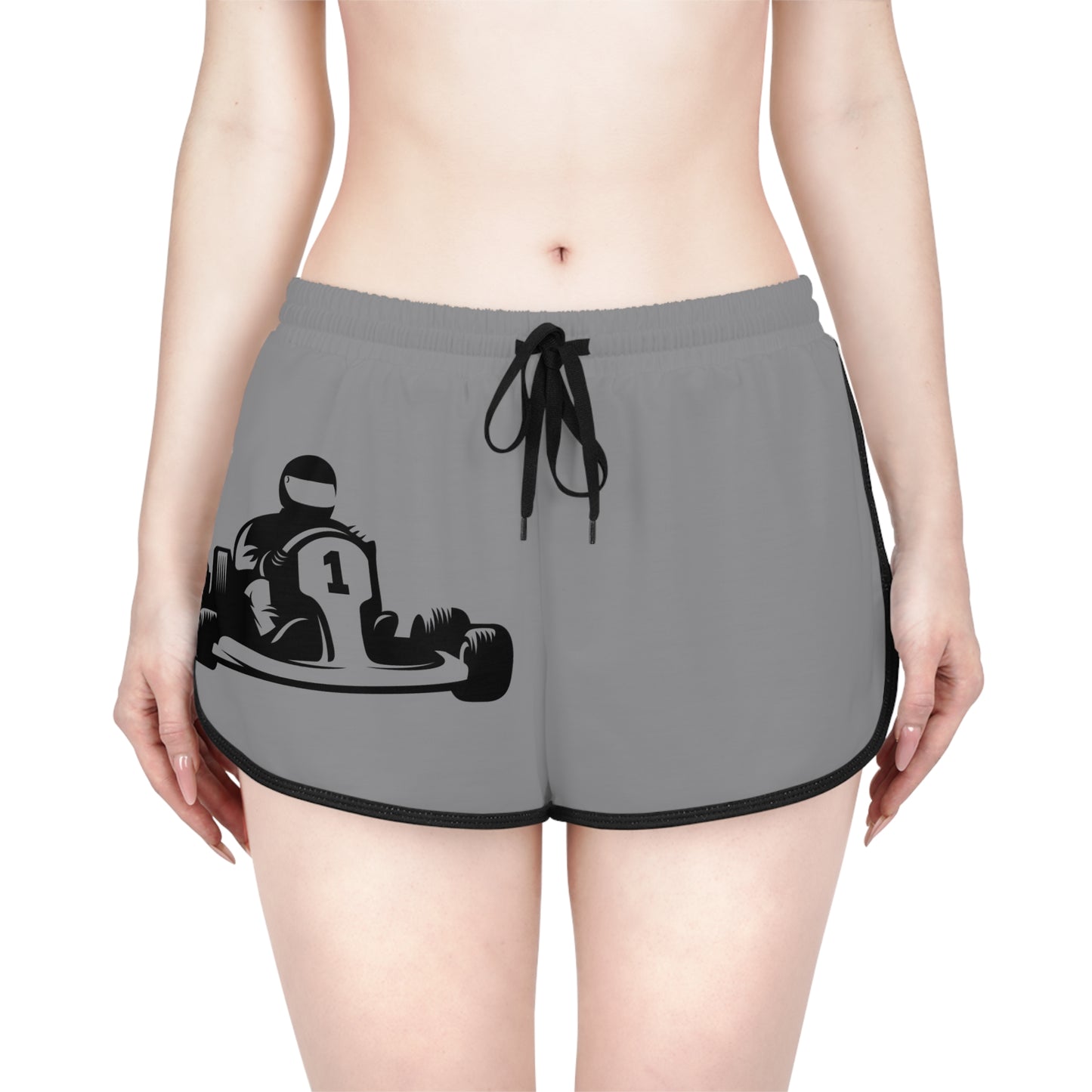 Women's Relaxed Shorts: Racing Grey