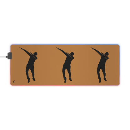 LED Gaming Mouse Pad: Dance Lite Brown