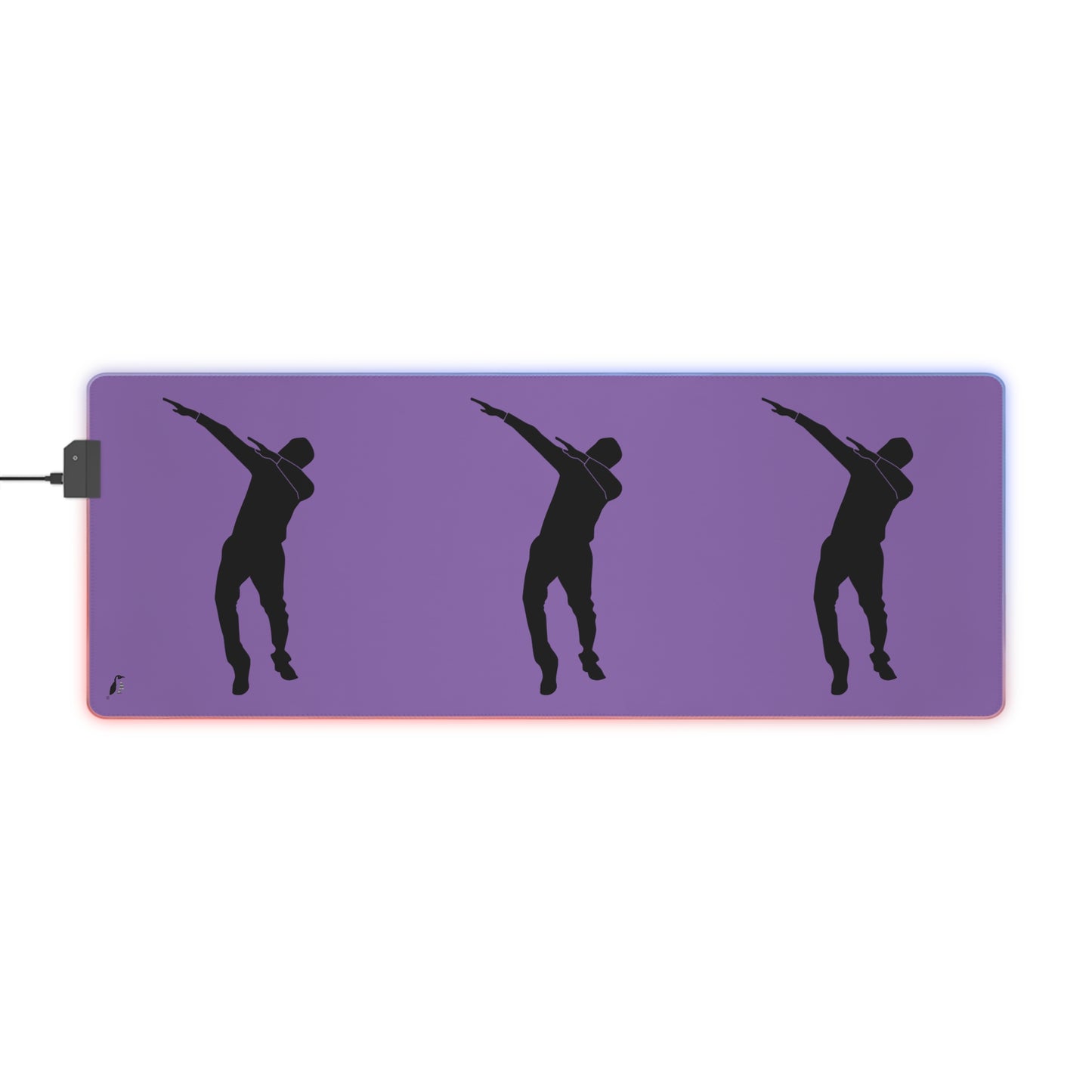 LED Gaming Mouse Pad: Dance Lite Purple