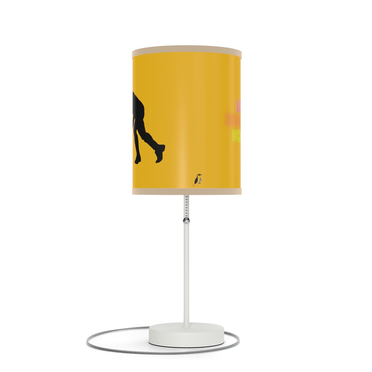 Lamp on a Stand, US|CA plug: Hockey Yellow 