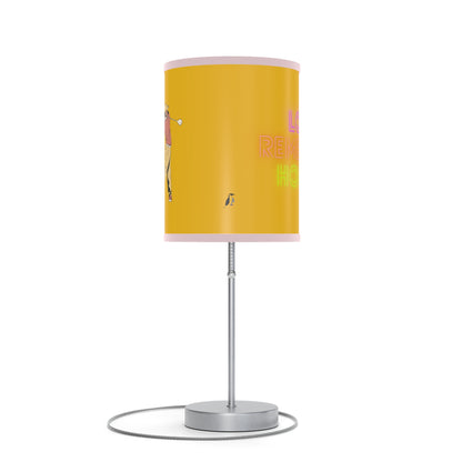 Lamp on a Stand, US|CA plug: Golf Yellow