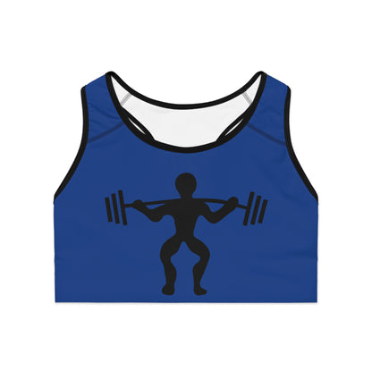 Sports Bra: Weightlifting Dark Blue