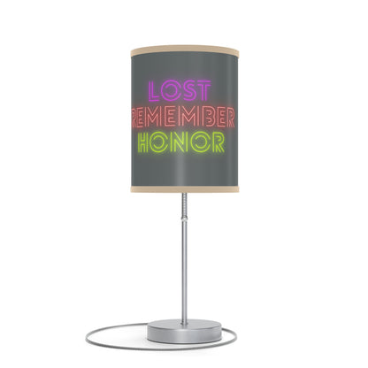 Lamp on a Stand, US|CA plug: Lost Remember Honor Dark Grey