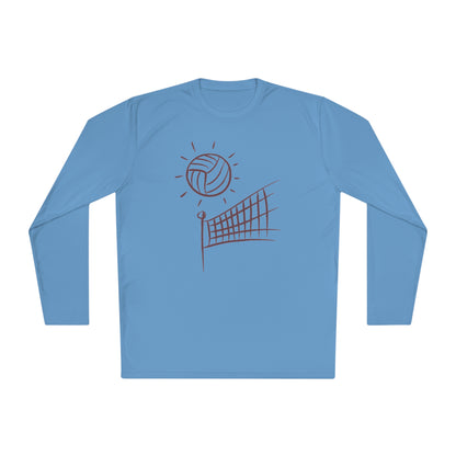 Magaan na Long Sleeve Tee: Volleyball #2 