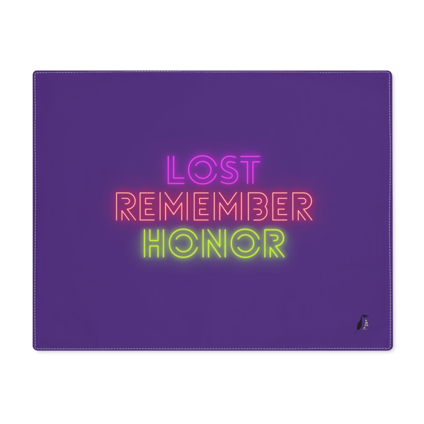 Placemat, 1pc: Lost Remember Honor Purple