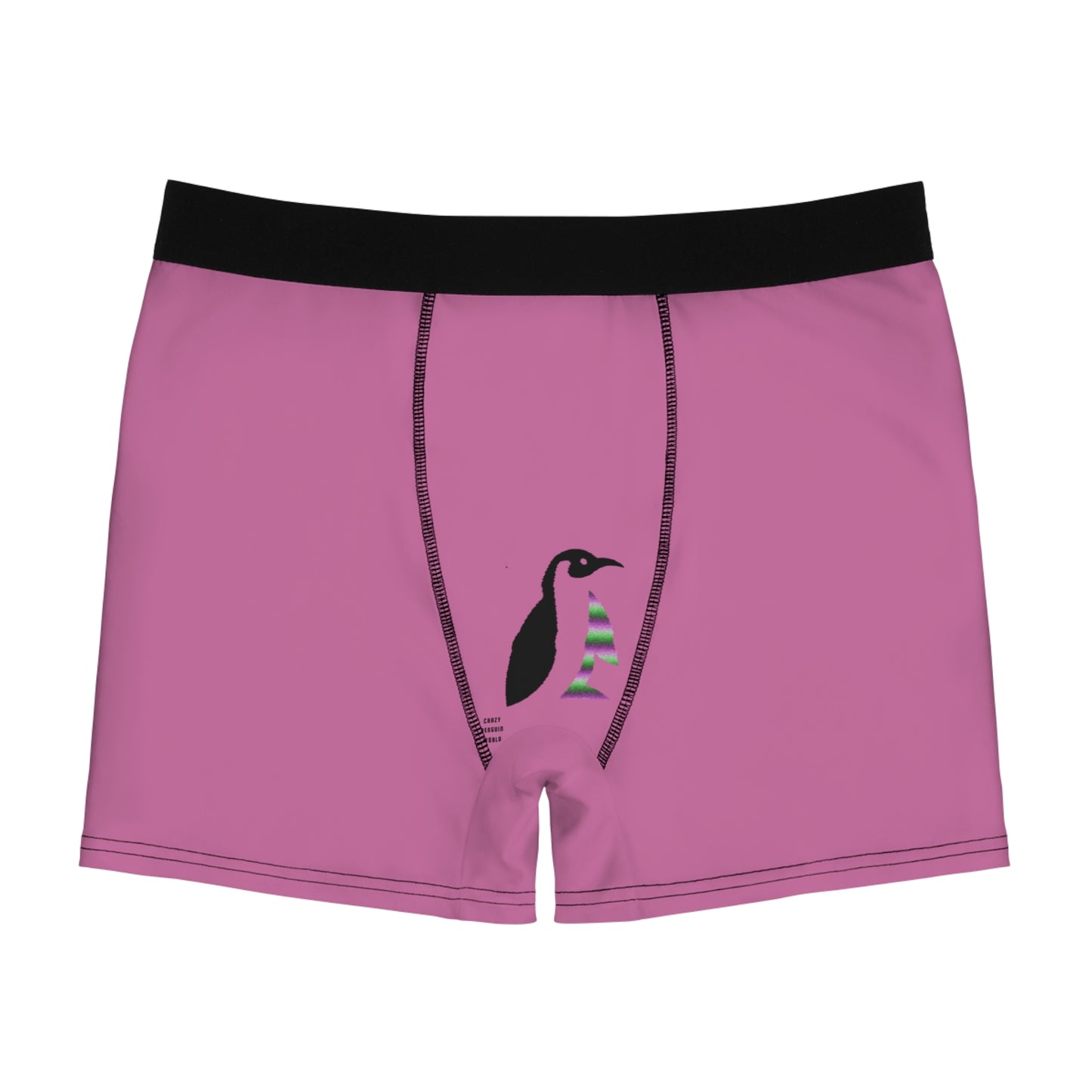 Men's Boxer Briefs: Volleyball Lite Pink