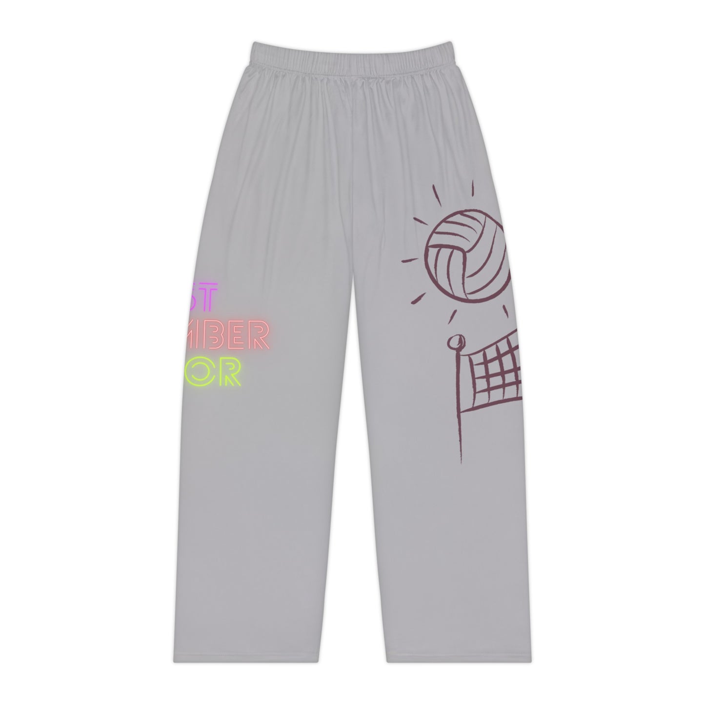 Women's Pajama Pants: Volleyball Lite Grey