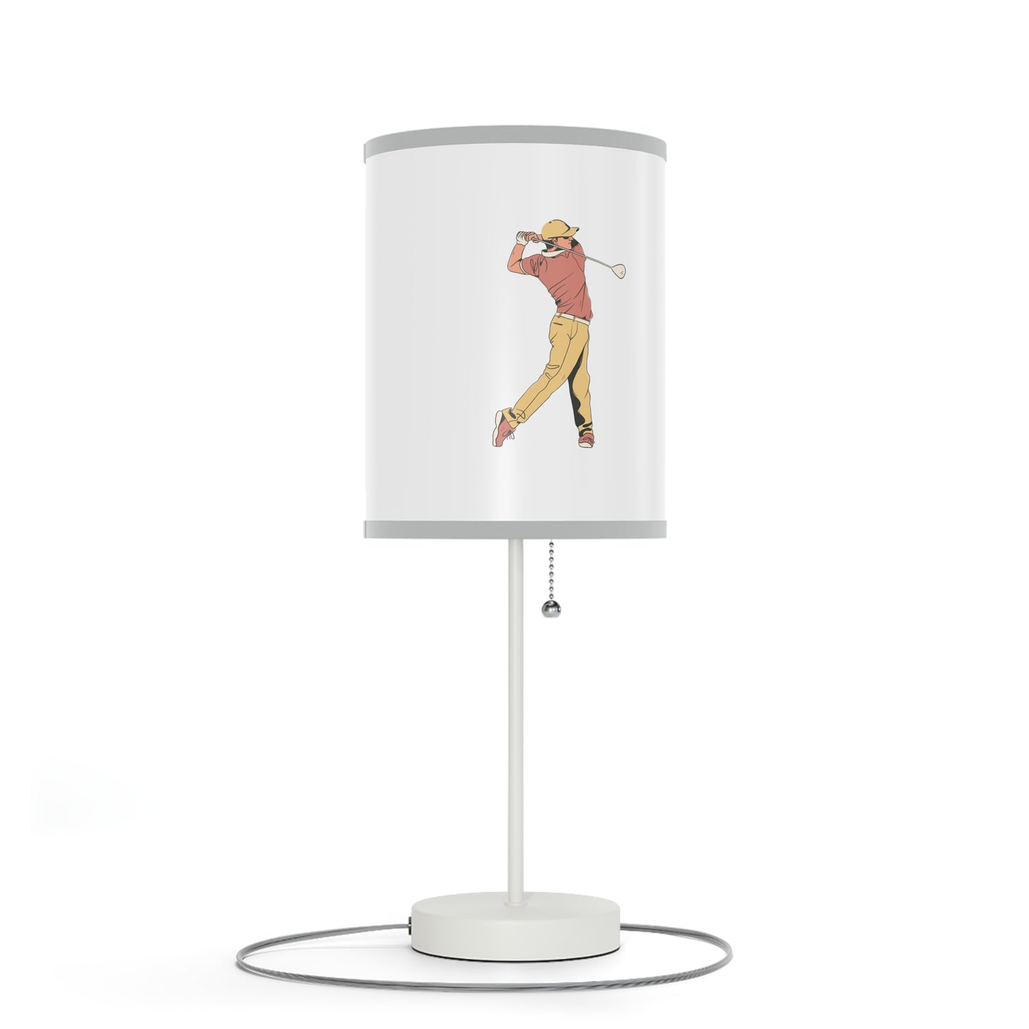 Lamp on a Stand, US|CA plug: Golf White 