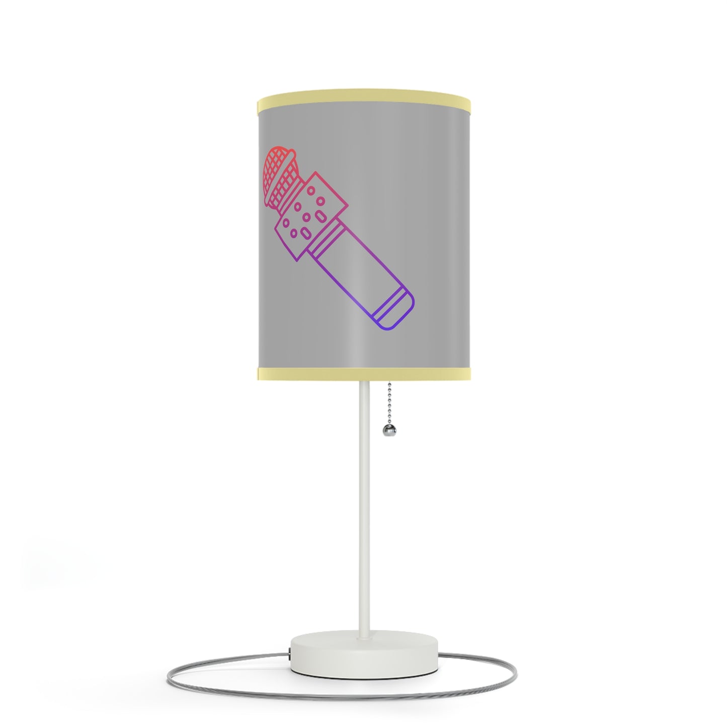 Lamp on a Stand, US|CA plug: Music Lite Grey